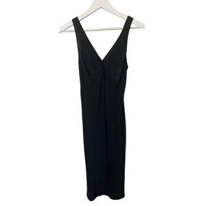 Gucci Vintage Silk Sheath Dress Black